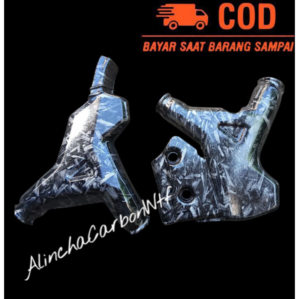 COVER MESIN HONDA CRF 150L CARBON WTP/CELUP