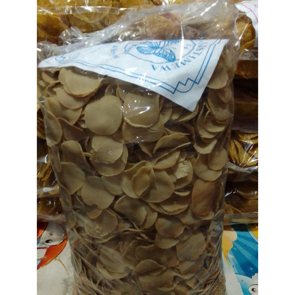 

kerupuk puli mentah enak gurih renyah