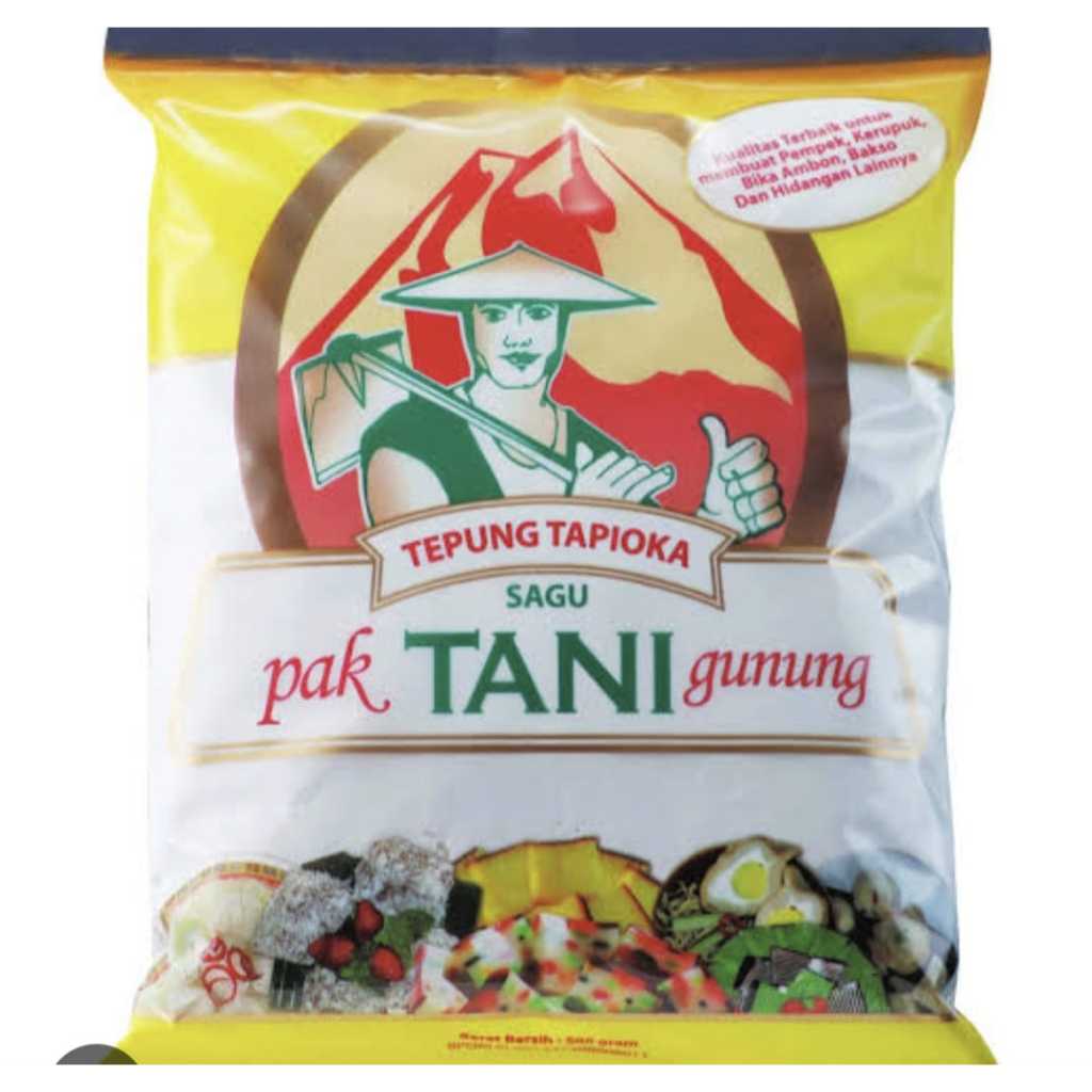 

SEMBAKO - Tepung Tapioka Sagu Cap Tani Gunung 500 gr / Sagu Tani 500 Gram
