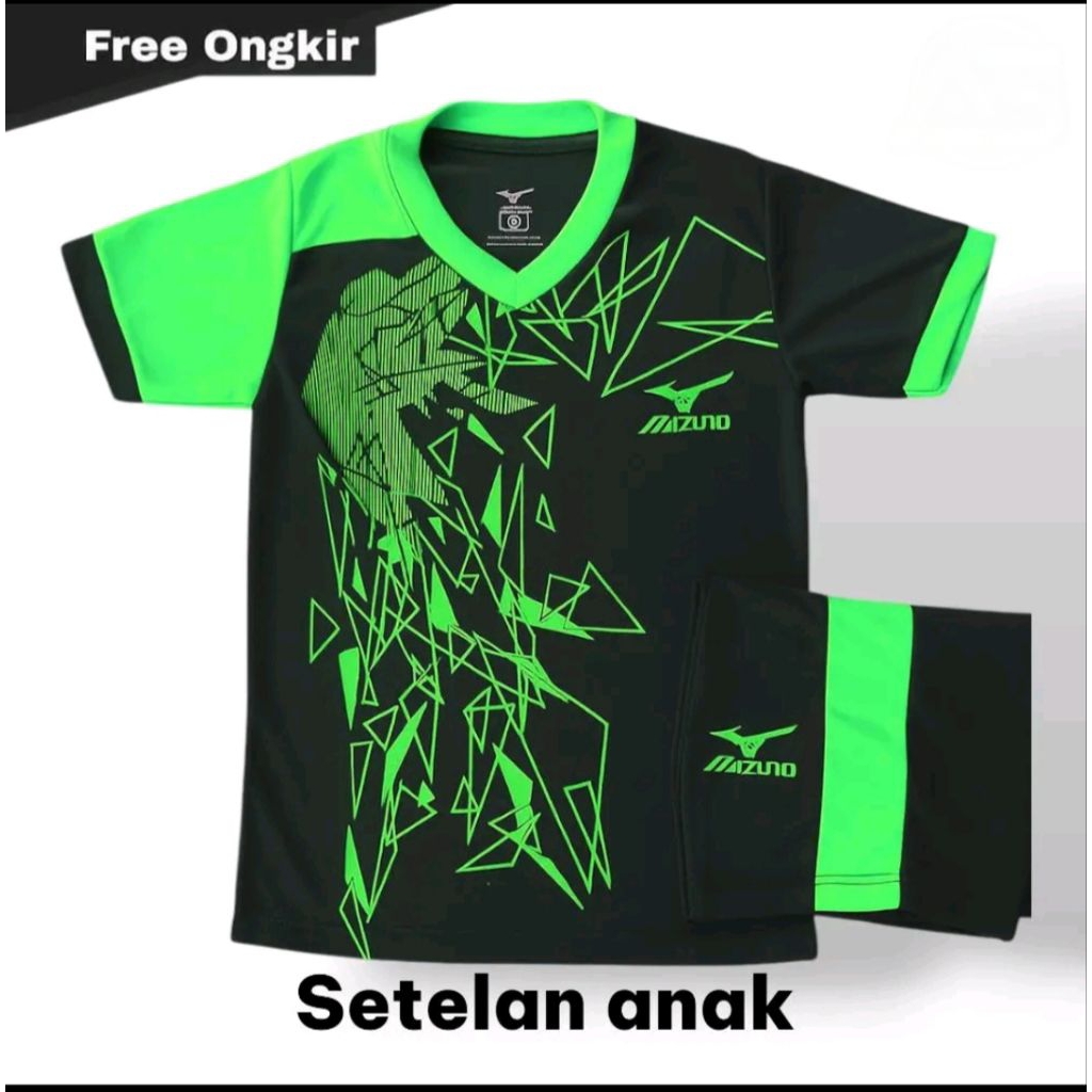 kaos dan celana baju bola futsal baju bola SD seragam anak laki perempuan untuk olahraga