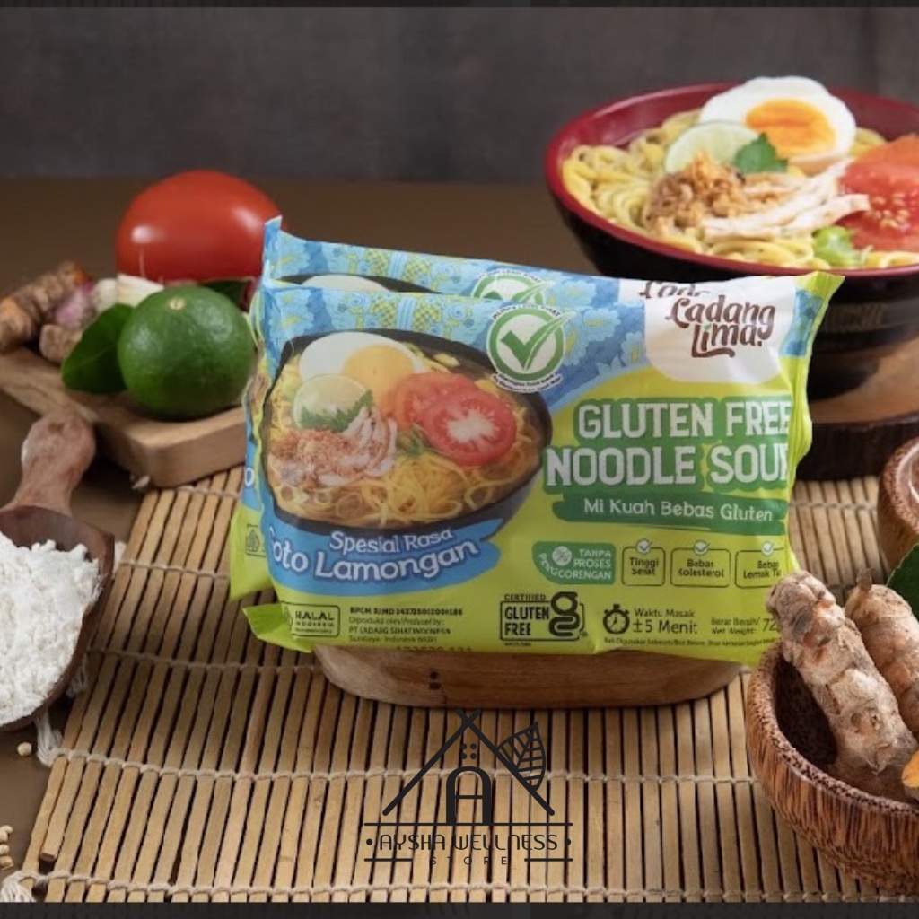 

￼Mie Gluten Free Ladang Lima - Rasa Soto Lamongan