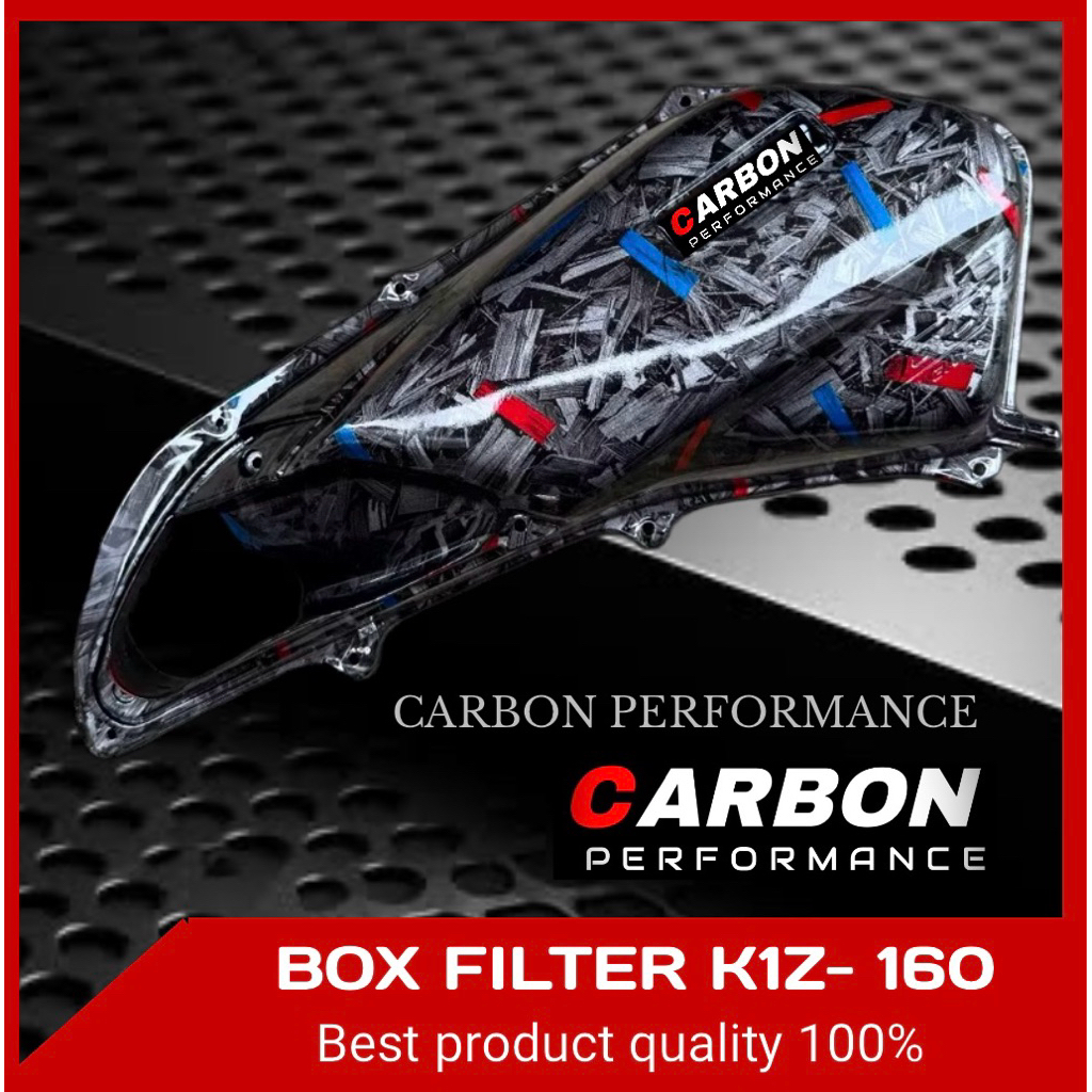 TUTUP FILTER PCX 160 CARBON FORGED ▪️tutup filter PCX 160 carbon tutup filter Vario 160 carbon forge