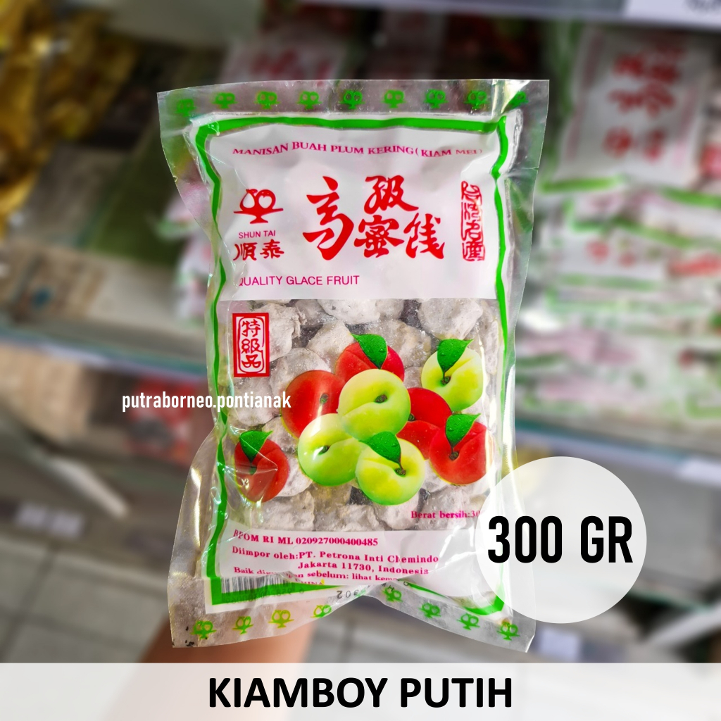 

Asinan Kiamboy Putih 300 gr Suntai / Kiambue Sengbue Somboy