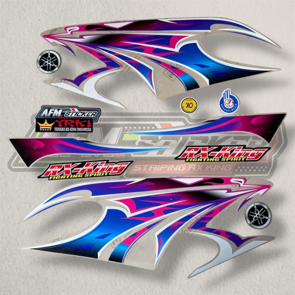 Striping Rx King Transparan || Striping Rx King 2006