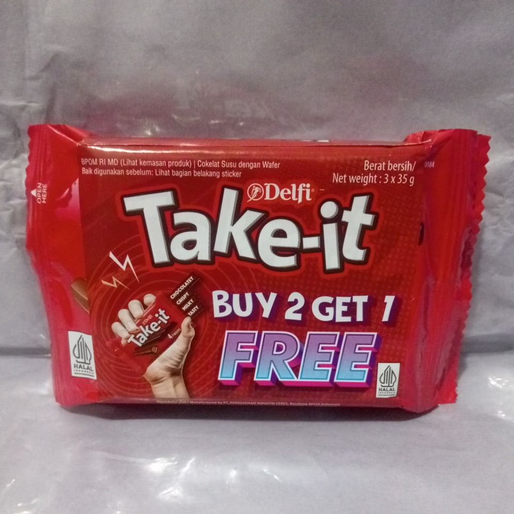 

Take It Chocolate Buy 2 Get 1