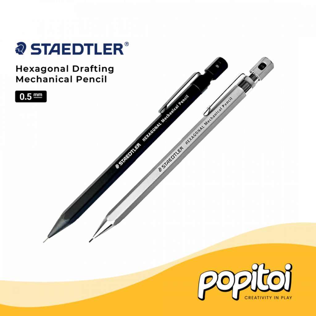 

Staedtler Hexagonal Drafting Mechanical Pencil 0.5 mm Pensil Mekanik Cetekan