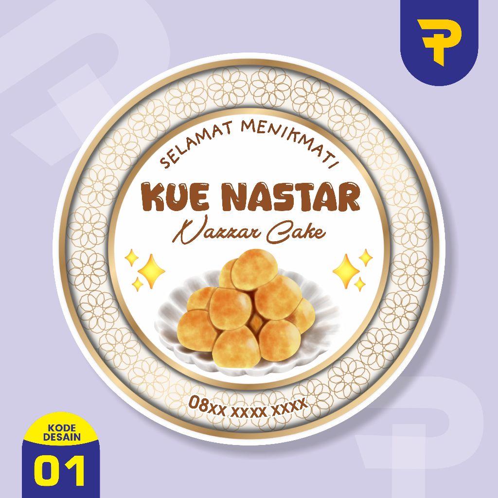 

stiker nastar stiker kue kering