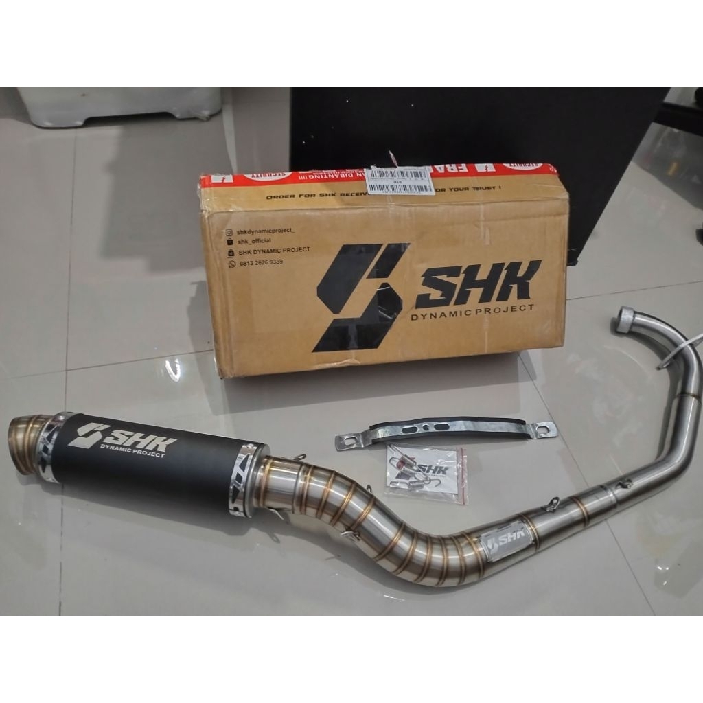 knalpot Yamaha MX king model Malaysia