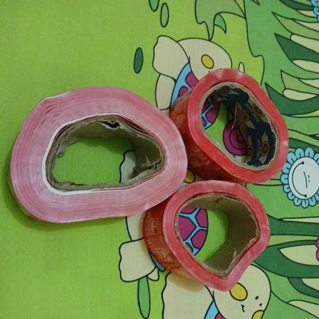 

Lakban isolasi selotip fragile reject