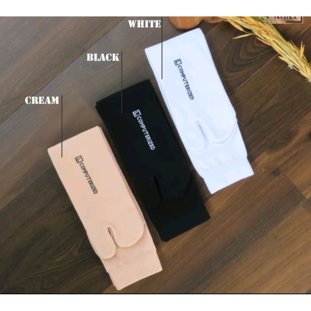 Kaos Kaki Jari Coklat Polos Wanita Dewasa / Kaos Kaki Jempol Panjang