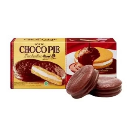 

CHOCOPIE Marshmellow box isi 12 bungkus