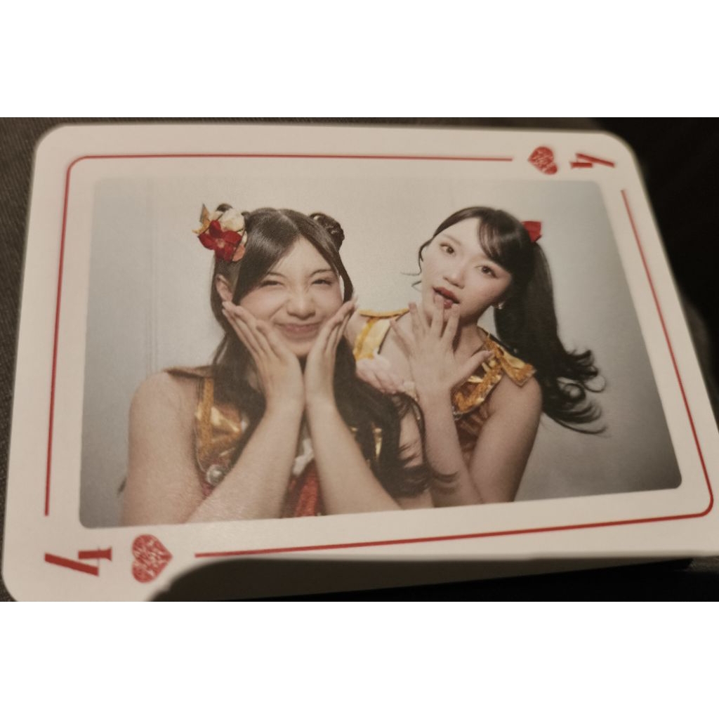 Playing Card JKT48 Remi Poker Benefit Ace Full House