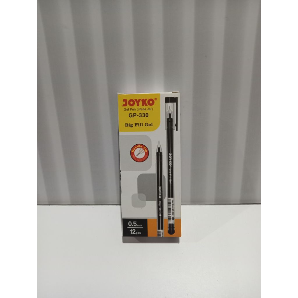 

Pulpen Gel Joyko Gp-330 Big Fill 0.5mm