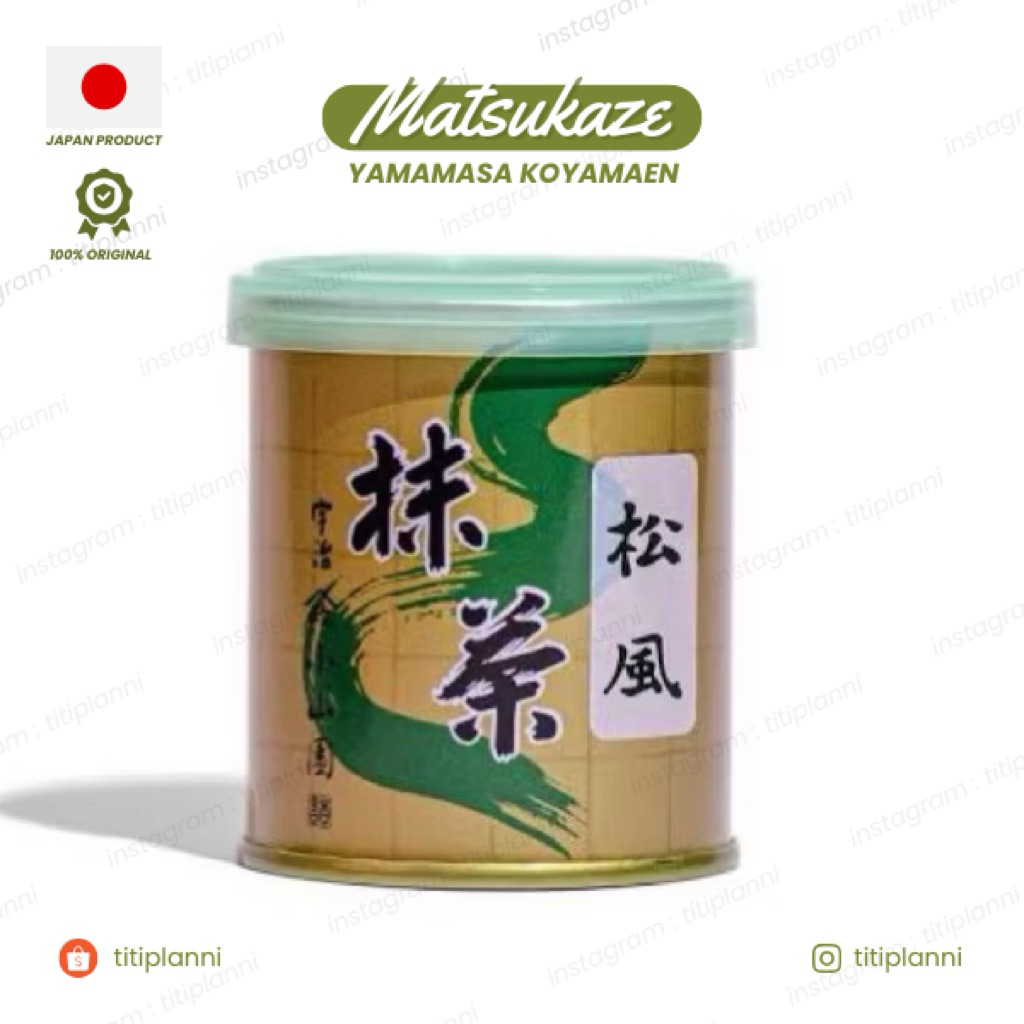 

[READY STOCK] 100% ORIGINAL Jepang Yamamasa Koyamaen Matsukaze Ceremonial Grade