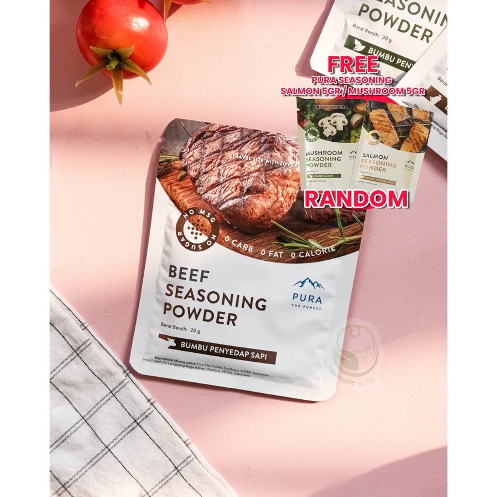 

MINI SIZE PURA SEASONING POWDER BEEF 20GR