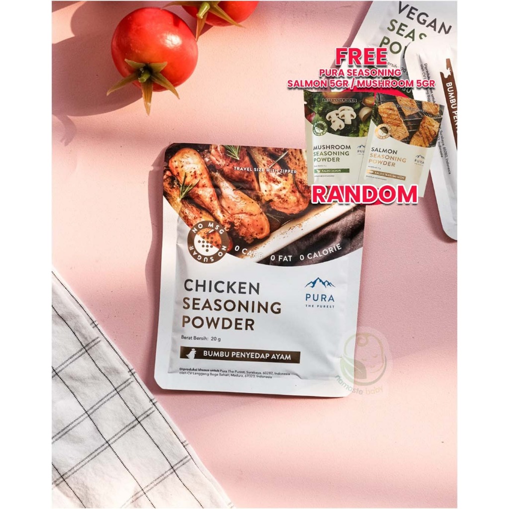

MINI SIZE PURA SEASONING POWDER CHICKEN 20GR
