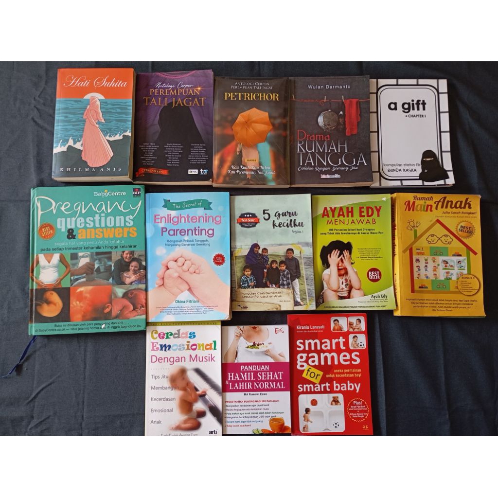 

Buku Second Buku Bekas Buku Preloved Novel Cerpen Second