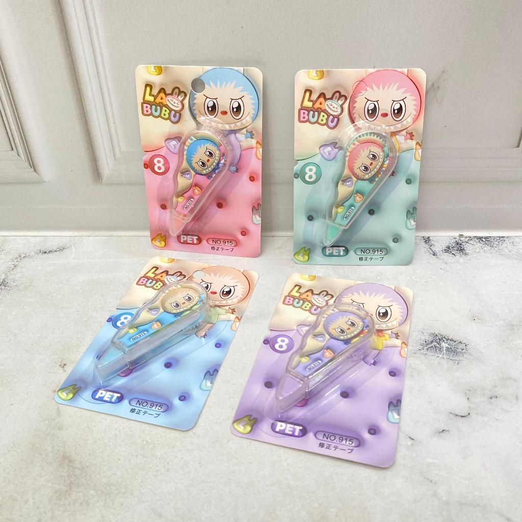 

CORRECTION TAPE SATUAN LABUBU KECIL alat tulis sekolah lucu kado unik tipex tipx penghapus tulisan lucu kado unik