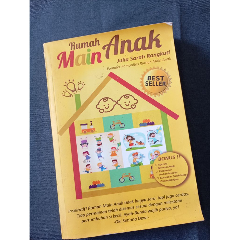 Buku Rumah Main Anak Second Preloved Bekas