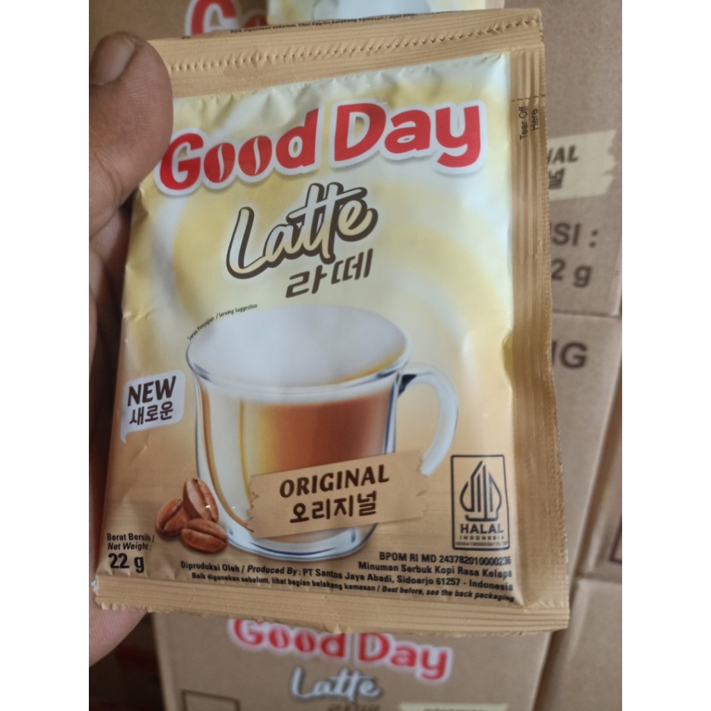 

1 DUS GOOD DAY LATTE ORIGINAL Kopi Good Day Korea
