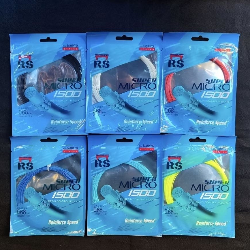 Senar Badminton RS Super Micro 1500 - Senar Raket
