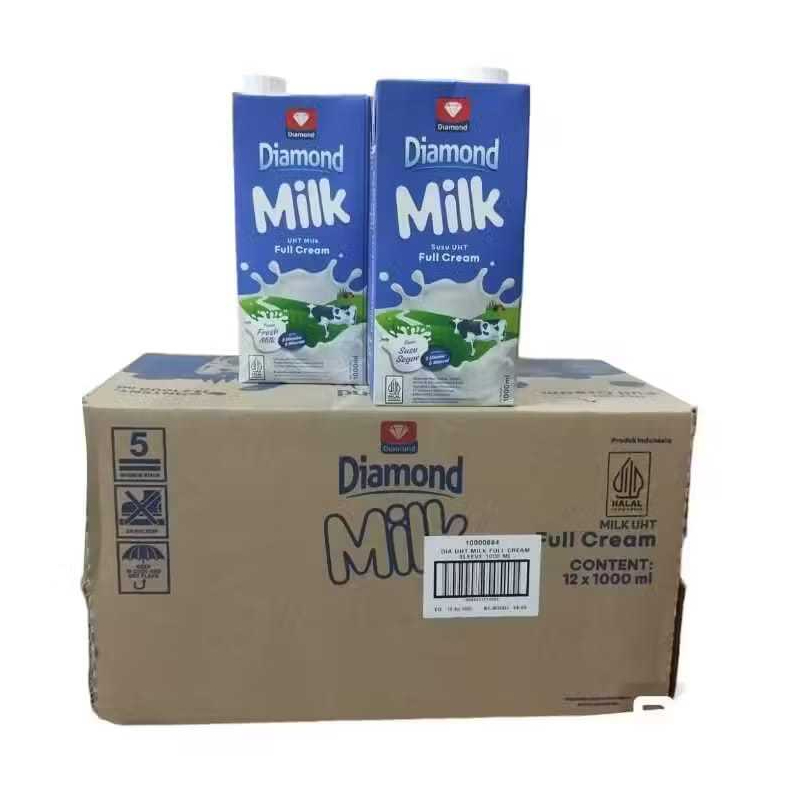 

Diamond Susu UHT Full Cream 1 Liter x 12pcs KARTONAN