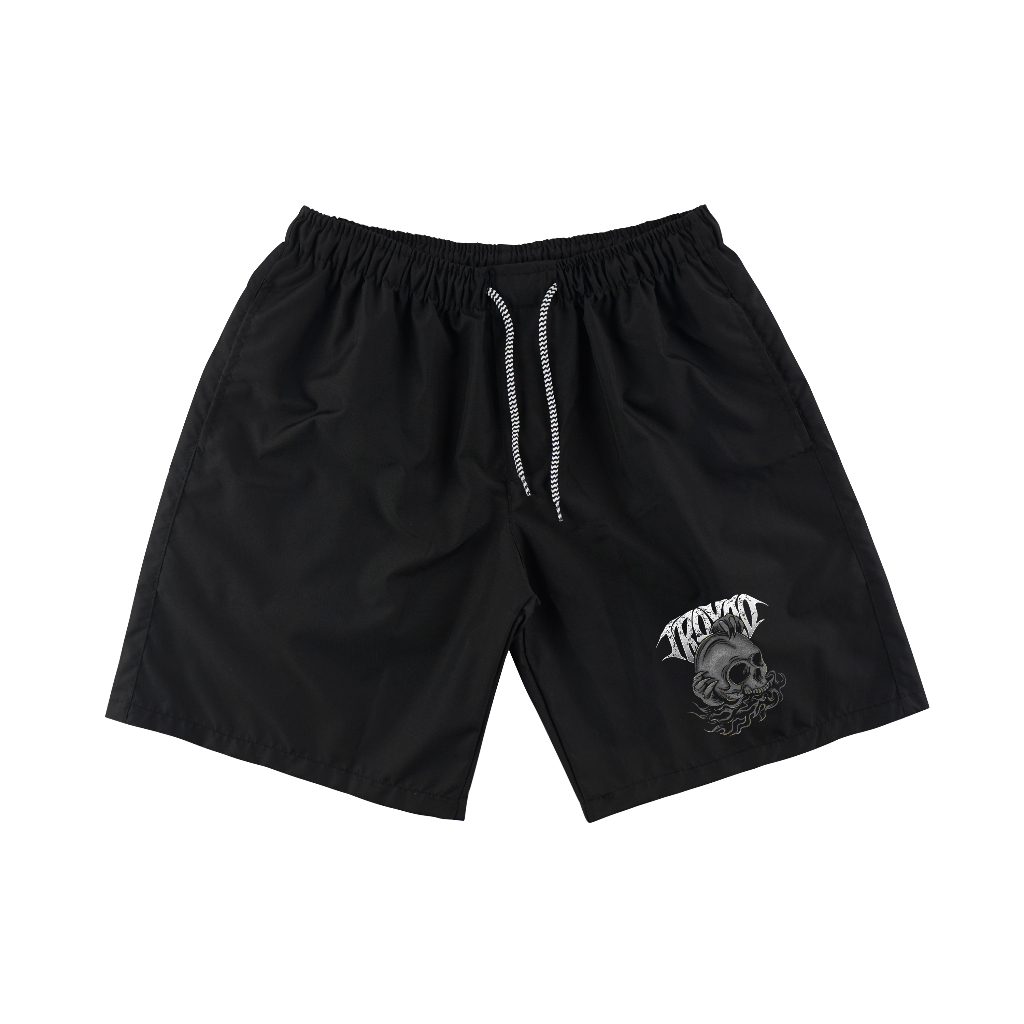 Troy Company Boardshort Black Nightmare Owl - Celana Pendek Hitam PTD 2199