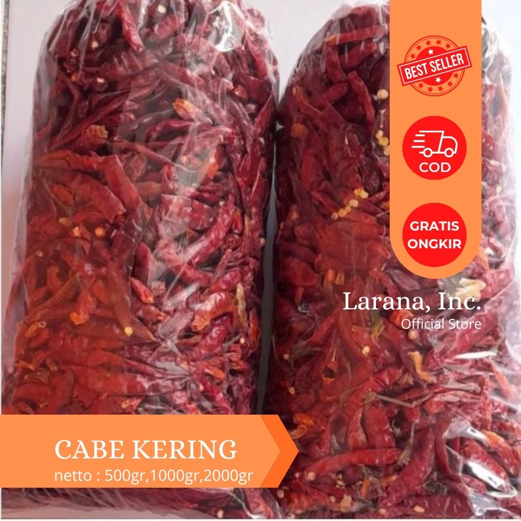 

cabe kering cabe merah kering cabe teja 5kg [murah]