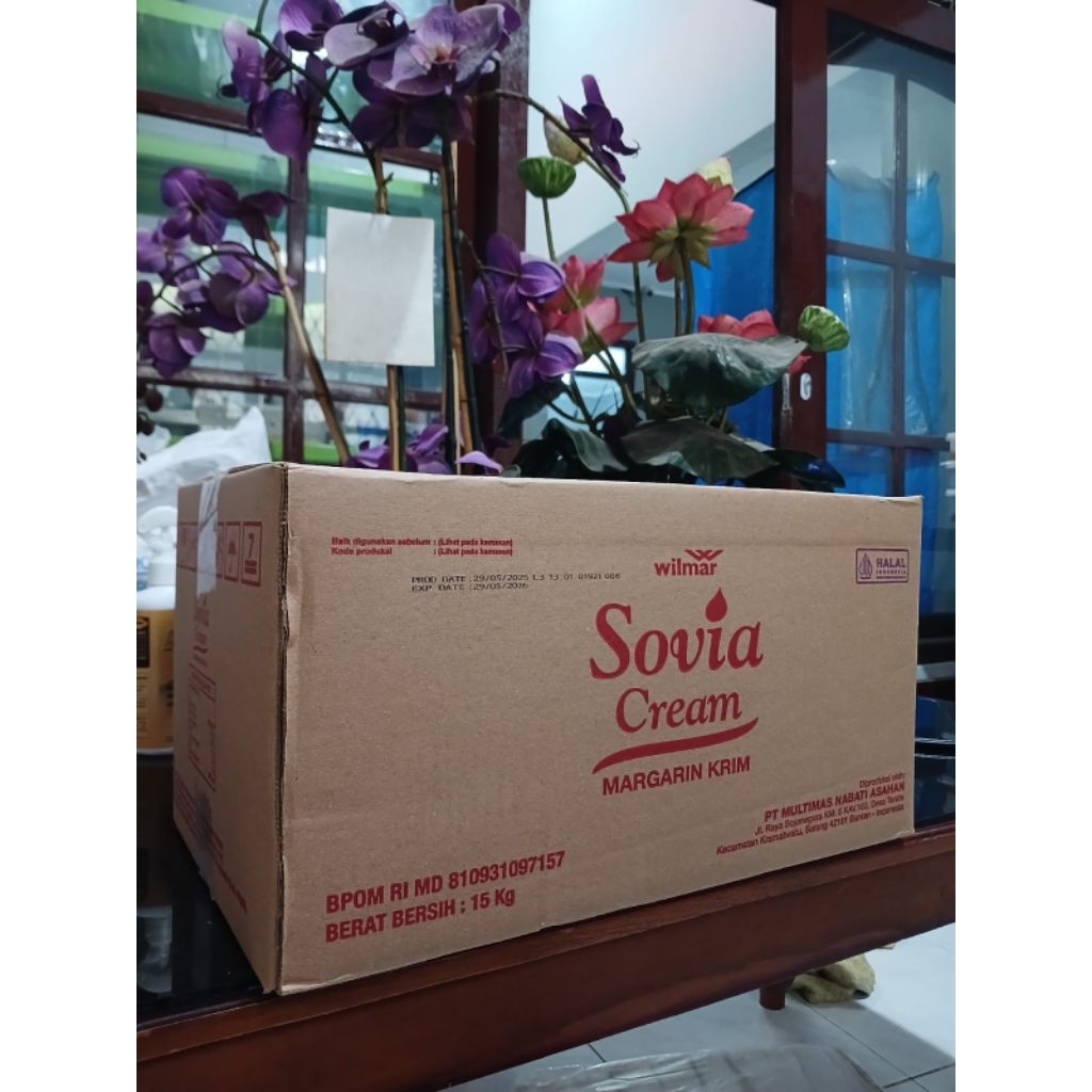 

Margarin Sovia Cream Wilmar 15kg