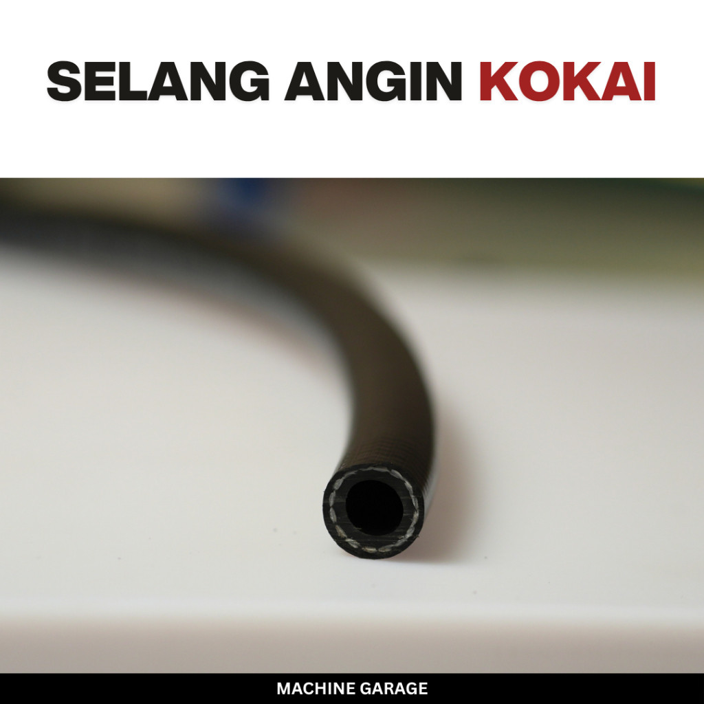 Selang Angin Kokai Kompresor Angin Hitam Premium BLACK KOKAI