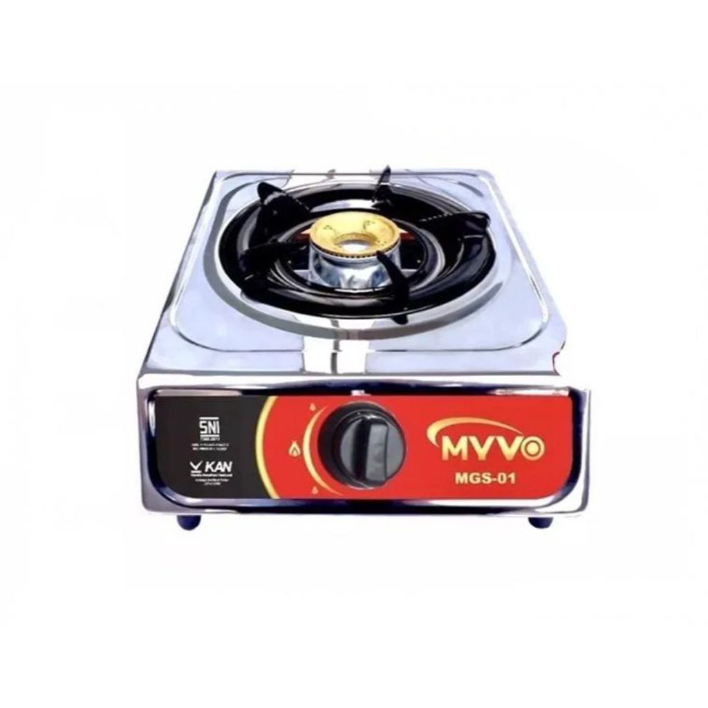 KOMPOR GAS 1 TUNGKU MYVO MGS-01 STAINLES