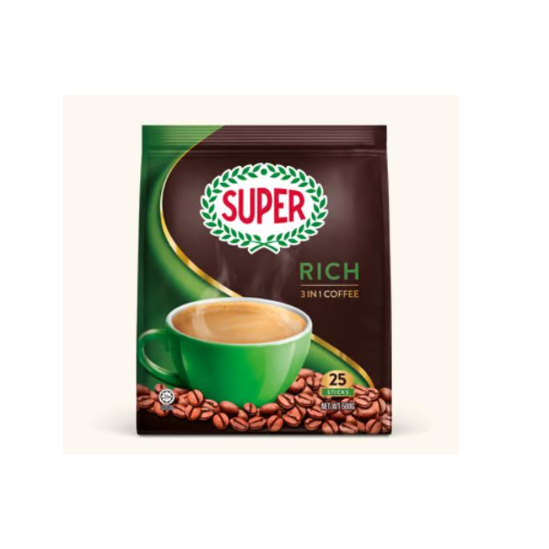 

Super Rich 3 In 1 Coffee Kopi