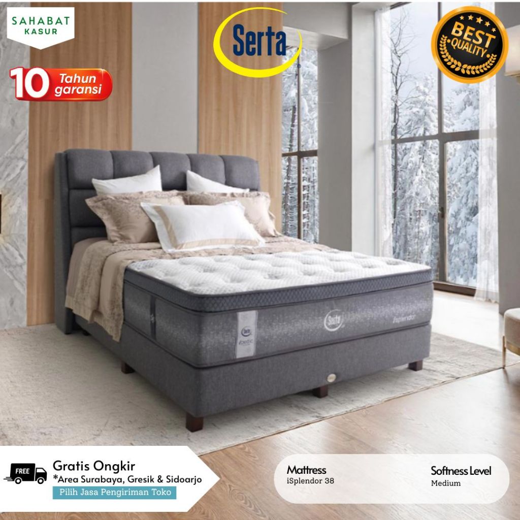 Serta iSplendor Spring Bed Mattress Only | Kasur Springbed Serta