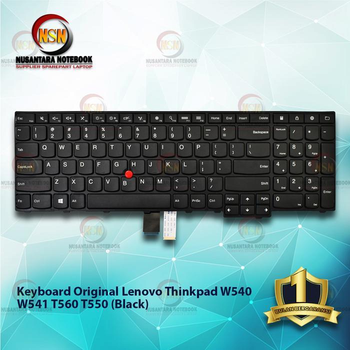 Keyboard Laptop Original  Thinkpad W540 W541 T560 (Black)