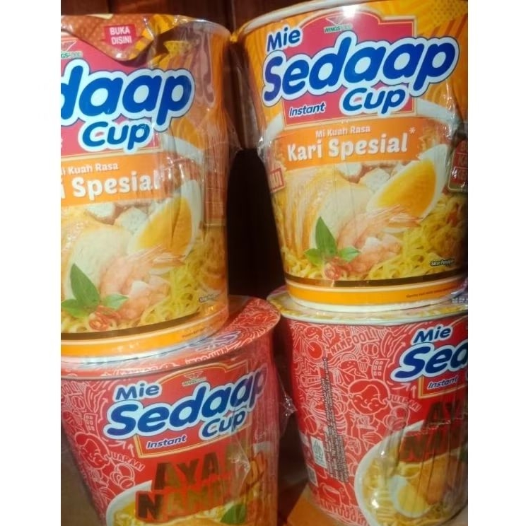 

Mie sedap instant cup