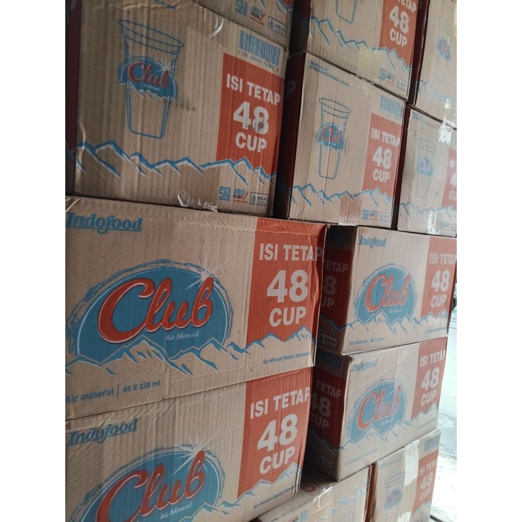 

CLUB GELAS 220ml ×48