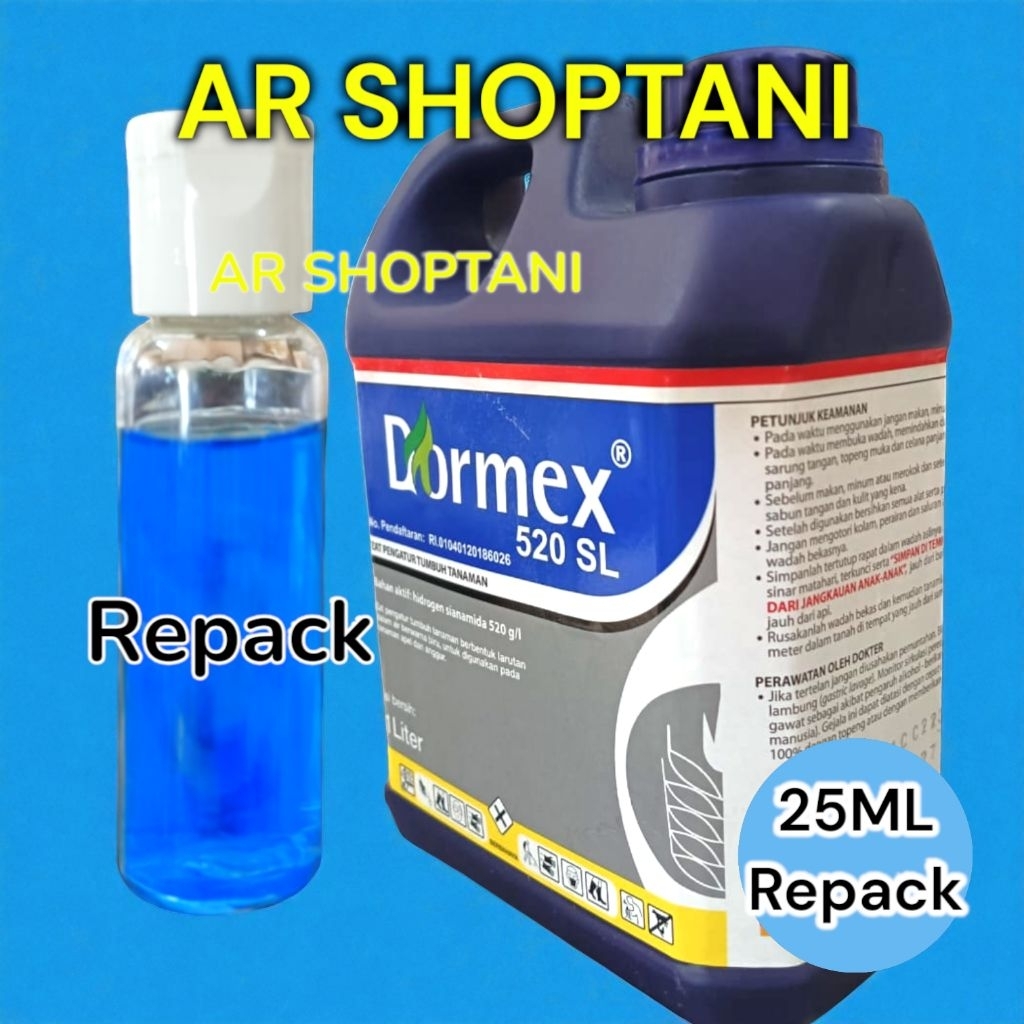 DORMEX repack 25ml pupuk zpt untuk tanaman anggur
