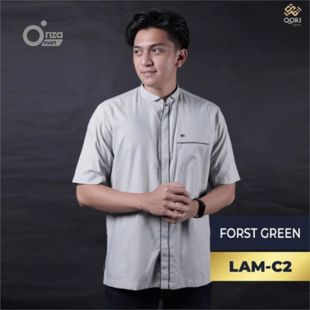 Qori Apparel ORI/Baju Koko Lengan Pendek/Salamah Bin Al Akwa ( LAM-1 )