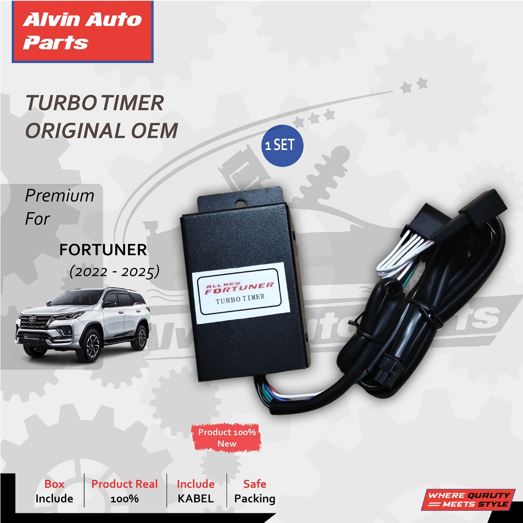 TURBO TIMER FORTUNER 2022-2025 OEM /TURBO TIMER FORTUNER 2022+ OEM /TURBO TIMER FORTUNER TERBARU OEM