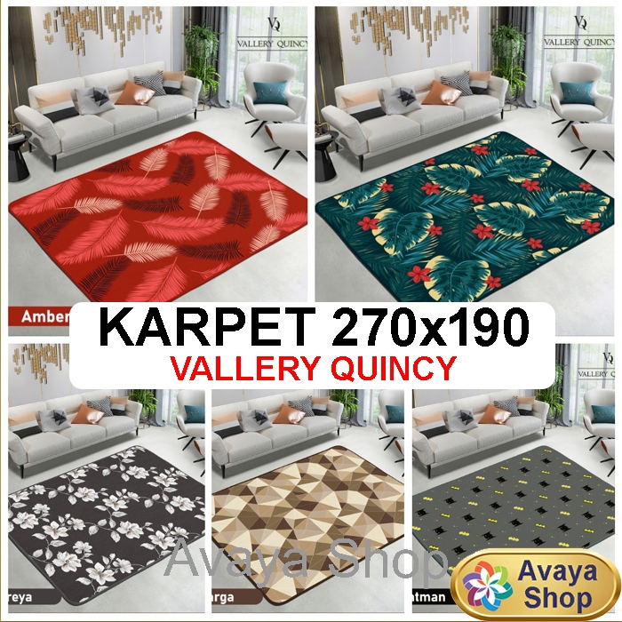 KARPET VALLERY 270x190 EXTRA JUMBO / KARPET MALAYSIA / KARPET VALLERY QUINCY 270x190