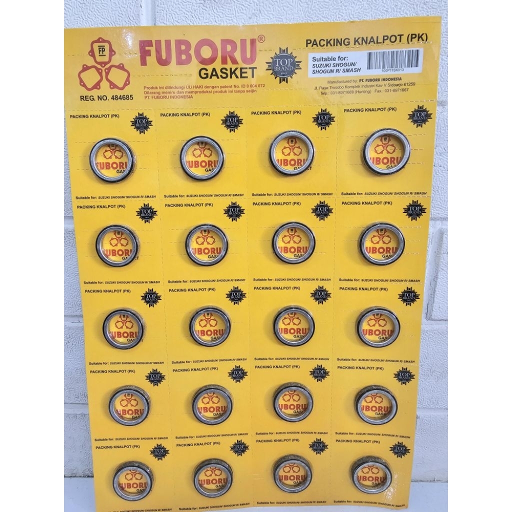 Paking Knalpot SMASH SHOGUN 110 SHOGUN 125