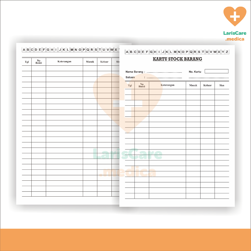 

Kartu Stok BESAR/Kartu Stok Barang/Kartu Stok Barang Besar/Kartu Stok Barang Bolak-balik