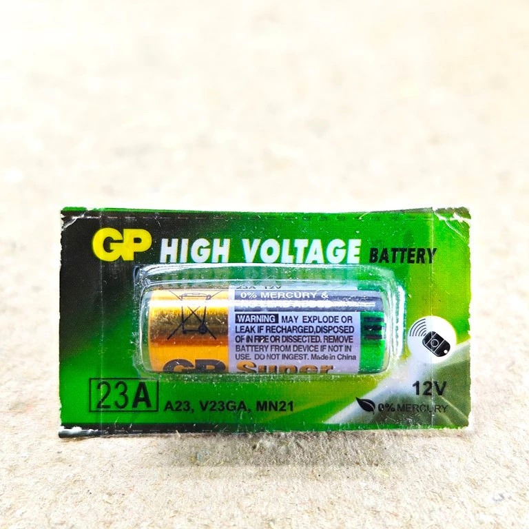 BATERAI 23A ALKALINE SUPER GP 12V 12 VOLT battery batre remot motor mmobil bell bel wireles kamera m