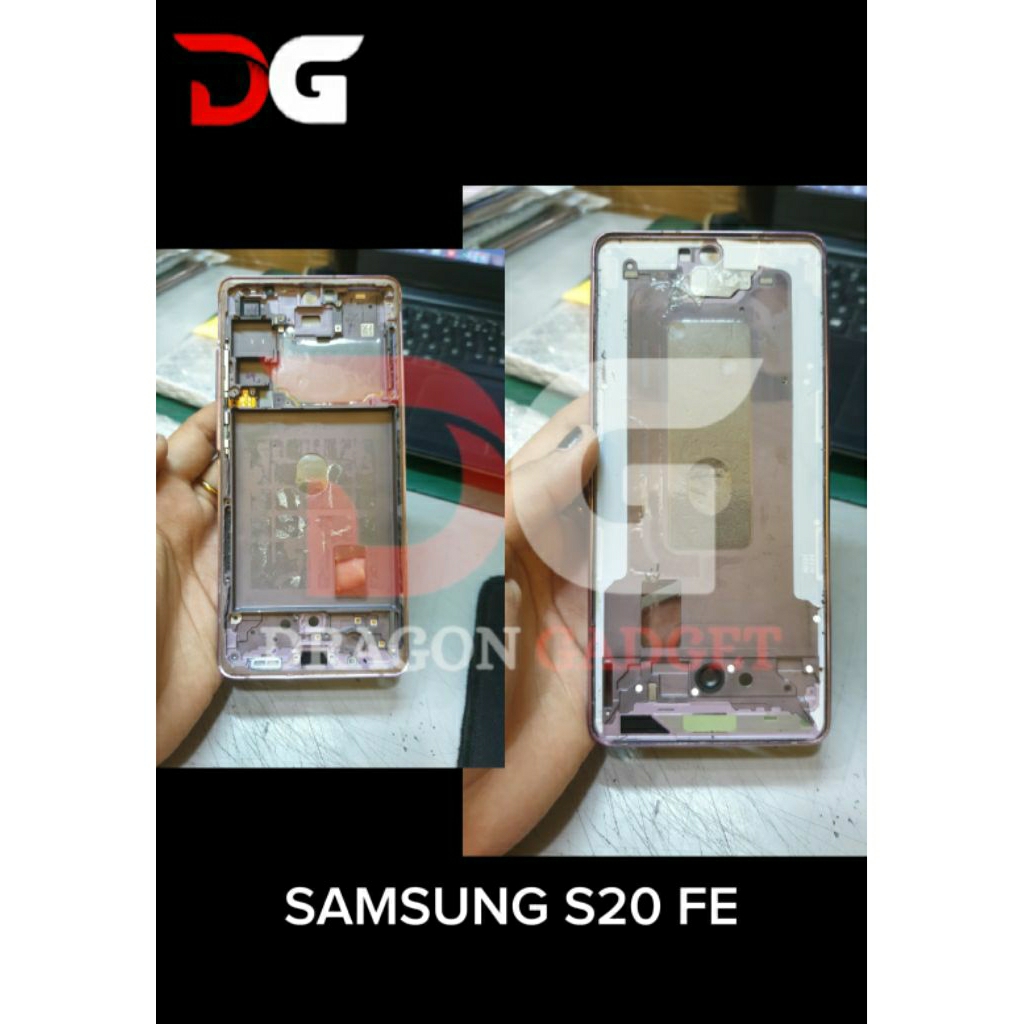 FRAME TULANG TENGAH ORI COPOTAN S20 FE - NONGARANSI