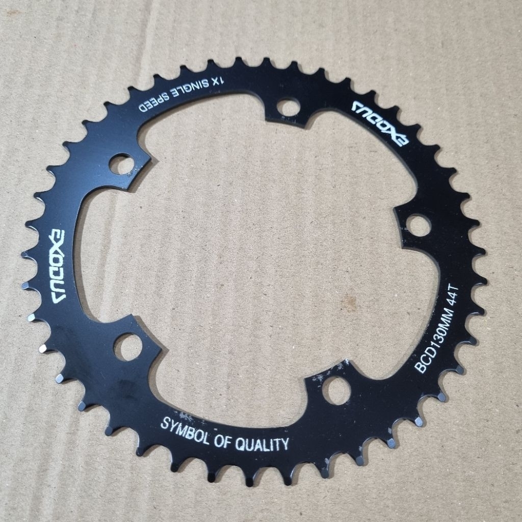 Chain Ring Gear Crank 44T BCD 130MM 44T Besi Hitam Fixie