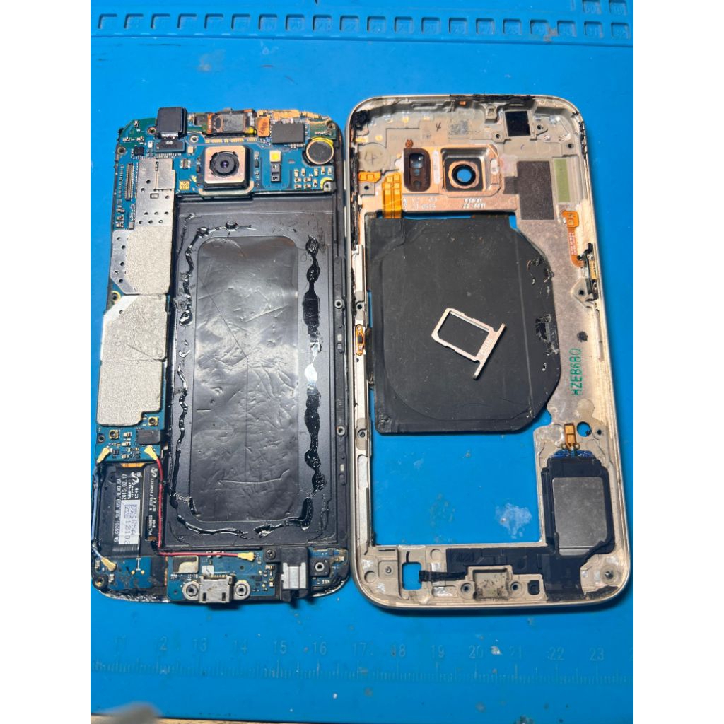 mesin samsung s6 flat normal