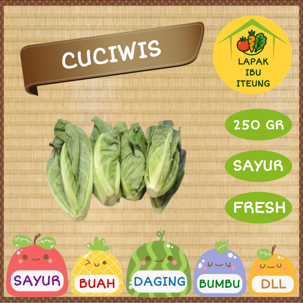 

CUCIWIS INSTAN BANDUNG 1/4KG 250GR SEGAR / CECUWIS CECIWIS KUCIWIS KECIWIS FRESH SAYUR SAYURAN PASAR