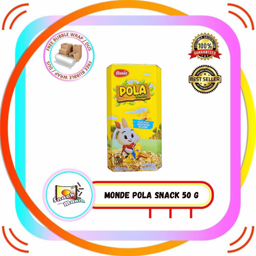 

Monde Pola Snack ~ 50 gr Biskuit Biscuit Kentang
