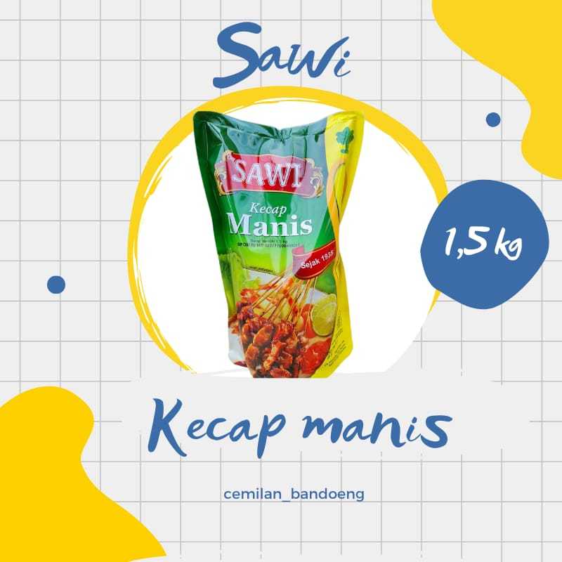 

Kecap Sawi Refill kemasan 1.5 kg