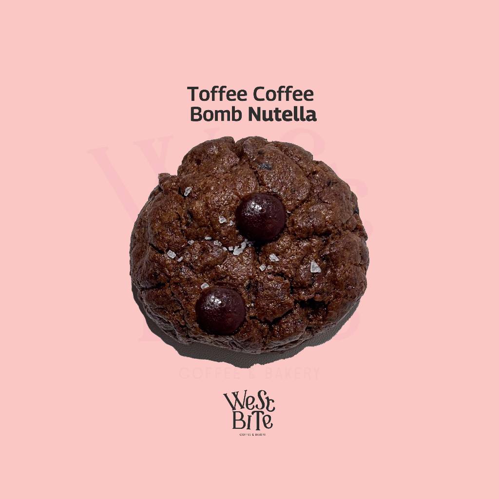 

[West Bite] - Toffee Coffee Bomb Nutella Cookies